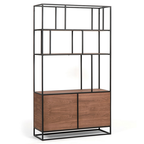 стеллаж makella new black американский орех в Нижневартовске