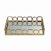 зеркальный поднос debra крвадратный в Нижневартовске