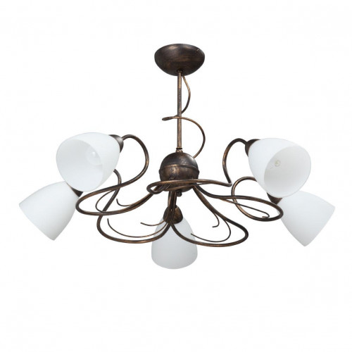 потолочная люстра vitaluce v3123/5pl белая в Нижневартовске