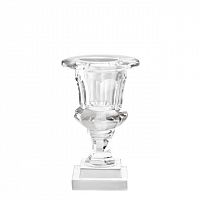 подсвечник стеклянный ручной работы в виде чаши corolle от eichholtz, 19 см в Нижневартовске