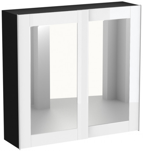 шкаф-купе kristal с зеркалами белый в Нижневартовске