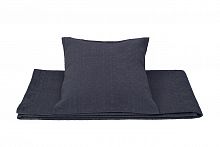 наволочка natalie декоративная тёмно-синяя в Нижневартовске