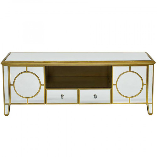 тумба mirror 2 под телевизор зеркальная в Нижневартовске