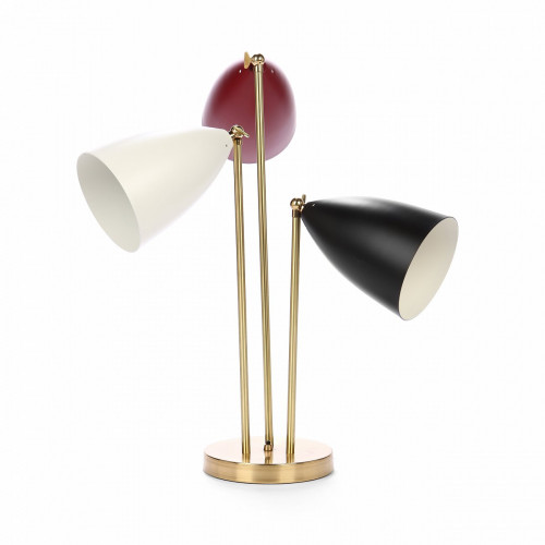 настольный светильник three-armed черно-белый в Нижневартовске