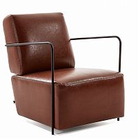 кресло gamer кожа коричневая от la forma (ex julia grup) в Нижневартовске