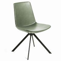 стул металлический zast черный pu зеленый cc0824u06 от la forma (ex julia grup) в Нижневартовске