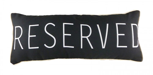 подушка с надписью reserved в Нижневартовске