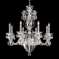 люстра 1248-40 gs от schonbek прозрачная/золото/серебряная в Нижневартовске