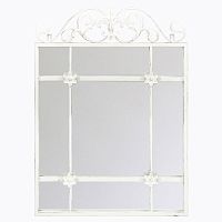 зеркало настенное с резьбой белый антик равель в Нижневартовске