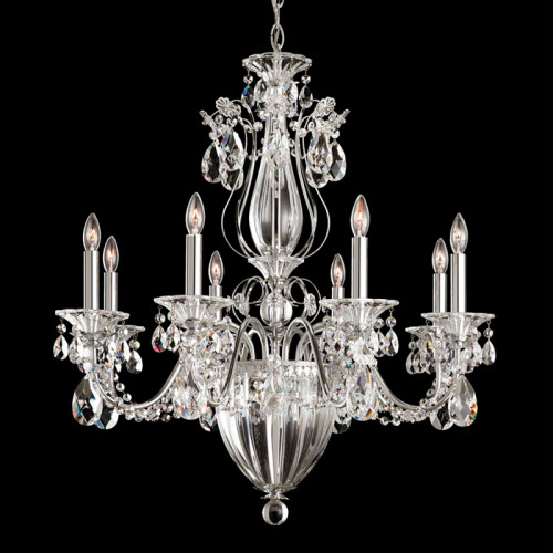 люстра 1248-40 gs от schonbek прозрачная/золото/серебряная в Нижневартовске