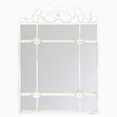 зеркало настенное с резьбой белый антик равель в Нижневартовске