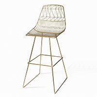 барный стул металлический milano золото в Нижневартовске