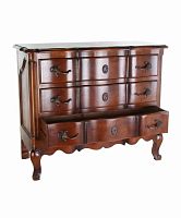 комод на 3 ящичка вандом country corner темно-коричневый в Нижневартовске