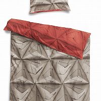 постельное белье оригами красный (150*200) в Нижневартовске