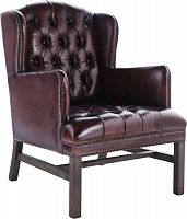 кресло british коричневое в Нижневартовске
