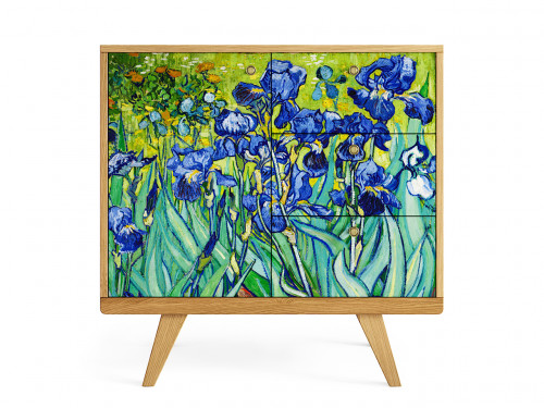 мини-комод thimon натуральный дуб принт №004 в Нижневартовске