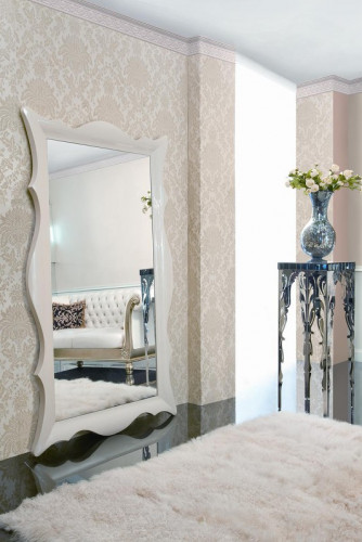 зеркало напольное прямоугольное в фигурной раме roma в Нижневартовске