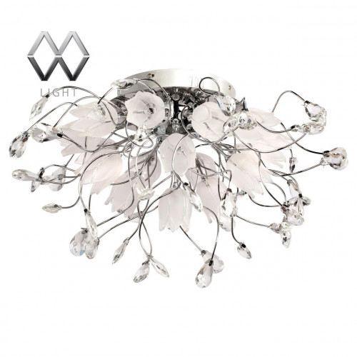 потолочная люстра mw-light подснежник 294014416 в Нижневартовске