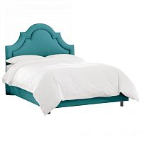 кровать двуспальная 160х200 бирюзовая kennedy peacock в Нижневартовске