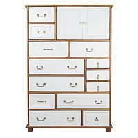 комод «gouache monochrome белый, коричневый в Нижневартовске