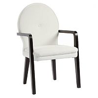 кресло louise экокожа белое в Нижневартовске