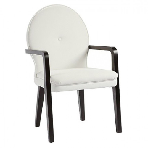 кресло louise экокожа белое в Нижневартовске