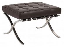 оттоманка barcelona кожа класса премиум коричевая в Нижневартовске