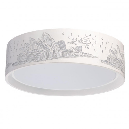 потолочный светодиодный светильник de markt ривз 674016001 в Нижневартовске