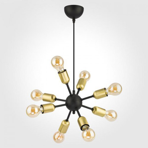 подвесная люстра tk lighting 1468 estrella black в Нижневартовске