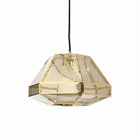 подвесной светильник elliot высота 18 диаметр 30 золото в Нижневартовске