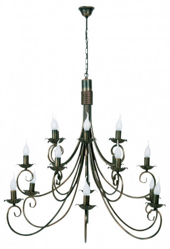 подвесная люстра nowodvorski plomyk 493 бронза в Нижневартовске