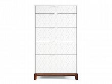 высокий комод case молочный гравировка 3 в Нижневартовске