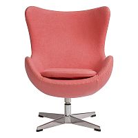 детское кресло egg chair коралловое в Нижневартовске
