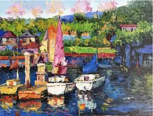 картина маслом пирс в Нижневартовске