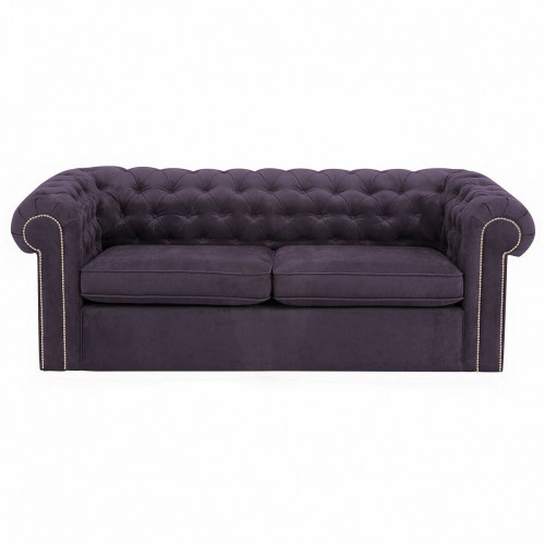 диван chesterfield прямой фиолетовый в Нижневартовске