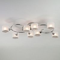 потолочная люстра eurosvet areta 70088/8 хром в Нижневартовске