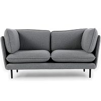 диван wes двухместный прямой серый в Нижневартовске