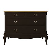 комод «leontina black» черный в Нижневартовске