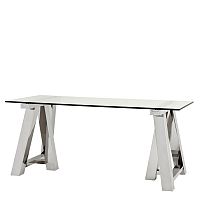 письменный стол marathon от eichholtz прозрачный/стальной в Нижневартовске