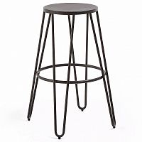 стул барный mallone металлический графит от la forma (ex julia grup) в Нижневартовске