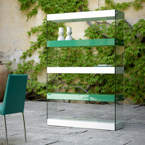 стеллаж distincion бело-зеленый от angel cerda в Нижневартовске