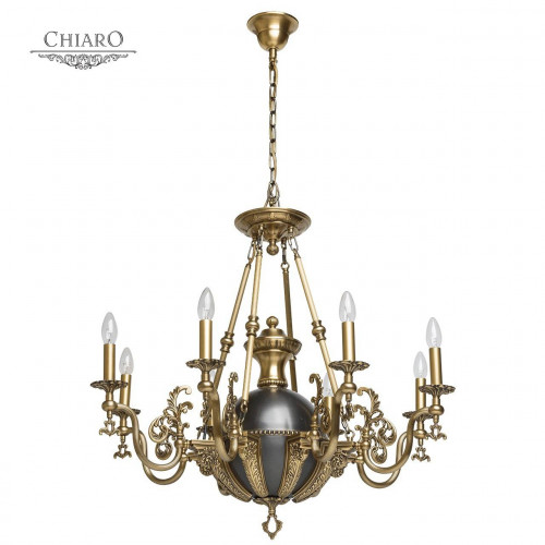 подвесная люстра chiaro габриэль 9 491012208 золото в Нижневартовске