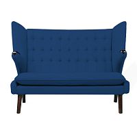 диван papa bear прямой синий в Нижневартовске