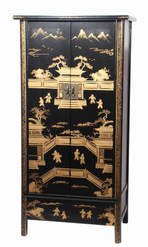 шкаф gudong черный, золото в Нижневартовске