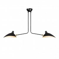 потолочный светильник ogilvy 2 лампы черный в Нижневартовске