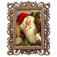 репродукция старинной рождественской гравюры дед в Нижневартовске