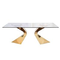 стол обеденный gloria золото в Нижневартовске