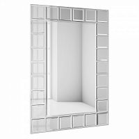 зеркало большое венецианское с фацетом белое слайс-2 в Нижневартовске