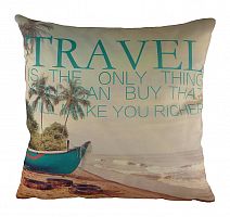 подушка с принтом travel в Нижневартовске