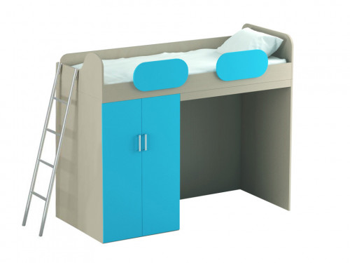 кровать-чердак mio blue в Нижневартовске
